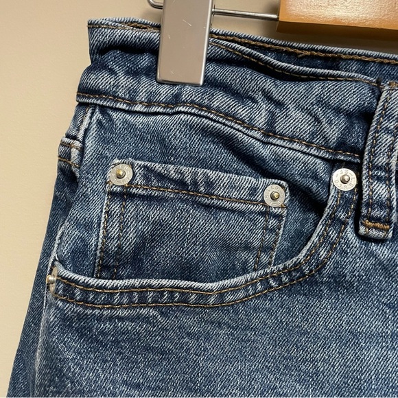 Levi Strauss Signature Denim Blue Jean Cut off Shorts Women’s 29 - Picture 2 of 11